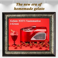 photo gelato nxt1 l'automatica i-green - rosso - fino a 1kg di gelato in 15-20 minuti 8